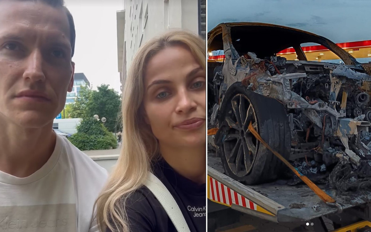 Hanna Żudziewicz i Jacek Jeschke mieli wypadek! Ich samochód STANĄŁ W PŁOMIENIACH