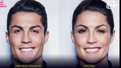 Hit sieci! Piłkarze przerobieni na kobiety (VIDEO)