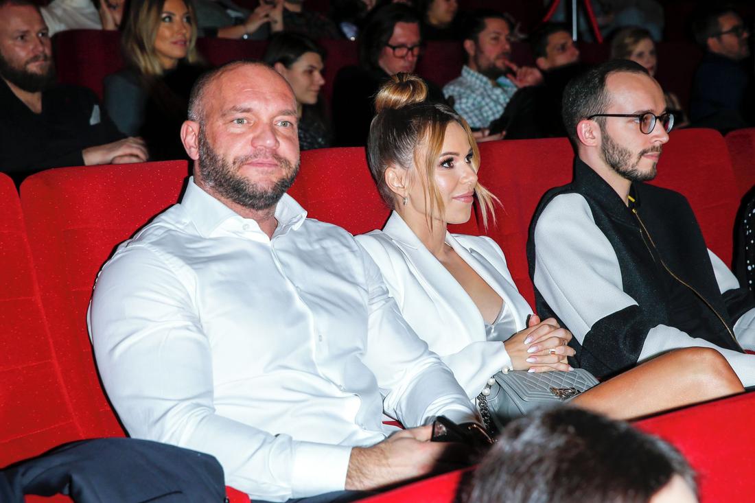 Doda z mężem Emilem na premierze filmu.