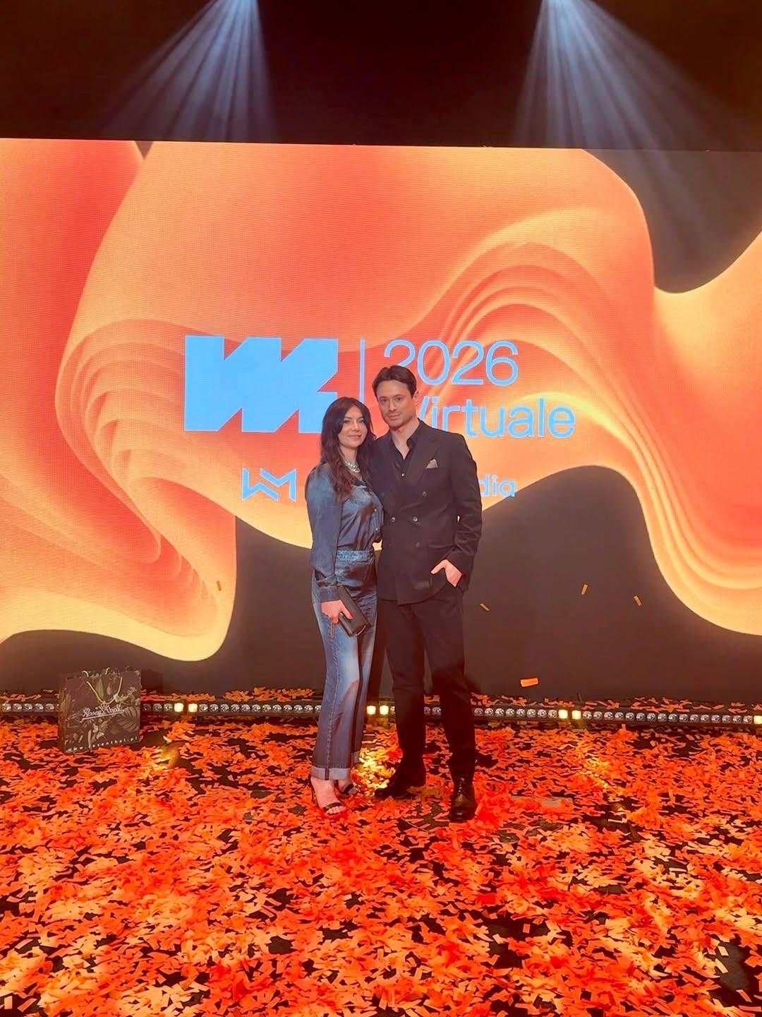 Renata Hernik (Relatio Vera) i Karol Nowakowski (dziennikarz showbiznesowy), fot. AKPA