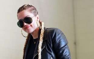 Khloe Kardashian też zafundowała sobie warkocze (FOTO)