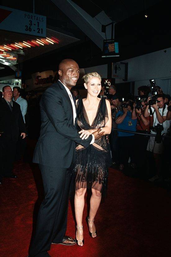 Heidi Klum 10 lat temu