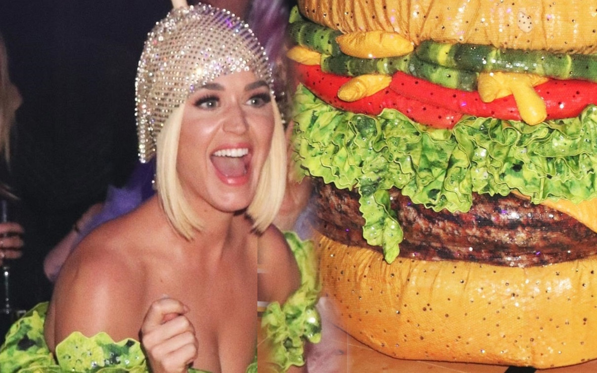 Gala Met 2019. Katy Perry na afterparty przebrana za cheeseburgera