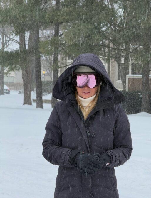 Joanna kurska i ogromne śnieżyce w USA, fot. Instagram