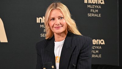 Kożuchowska zachwyca na warszawskim festiwalu. Ale te spodnie nie wszystkim przypadną do gustu