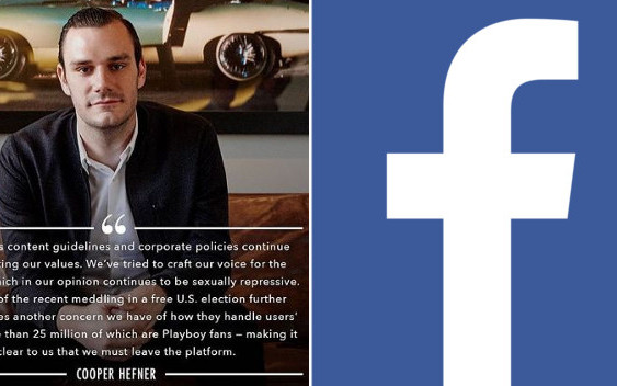 Szef Playboya: ODCHODZIMY z Facebooka