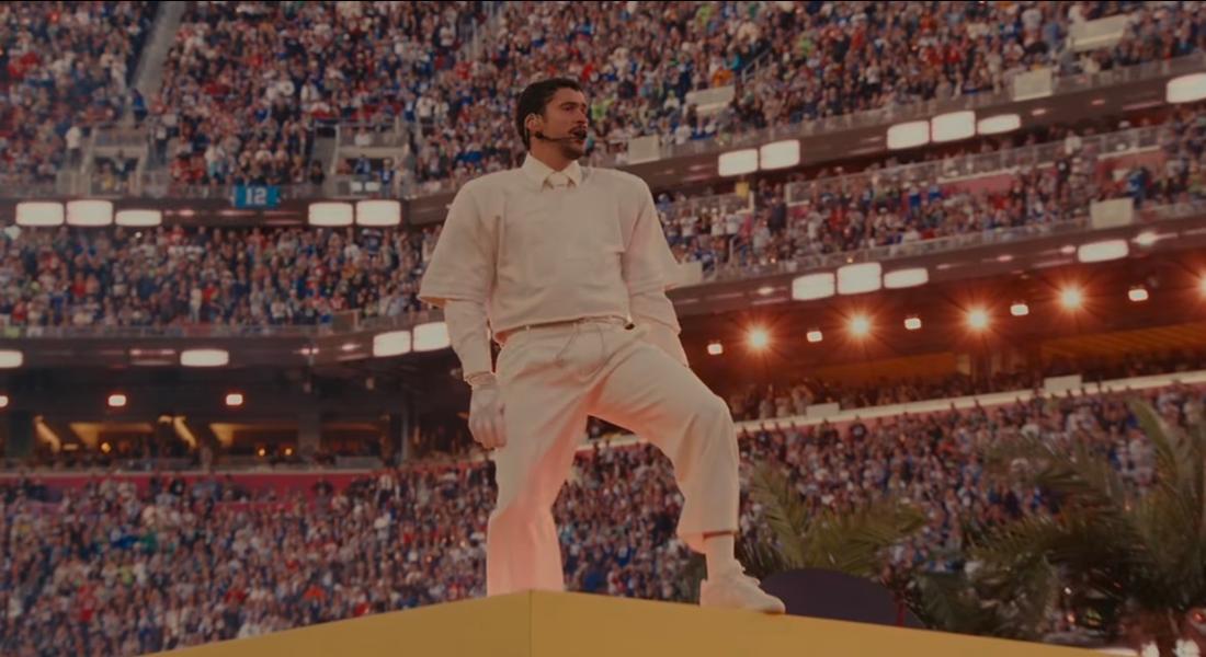 Super Bowl Halftime Show. Bad Bunny, fot. YouTube