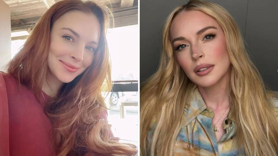 Metamorfozy gwiazd 2025/Instagram/lindsaylohan