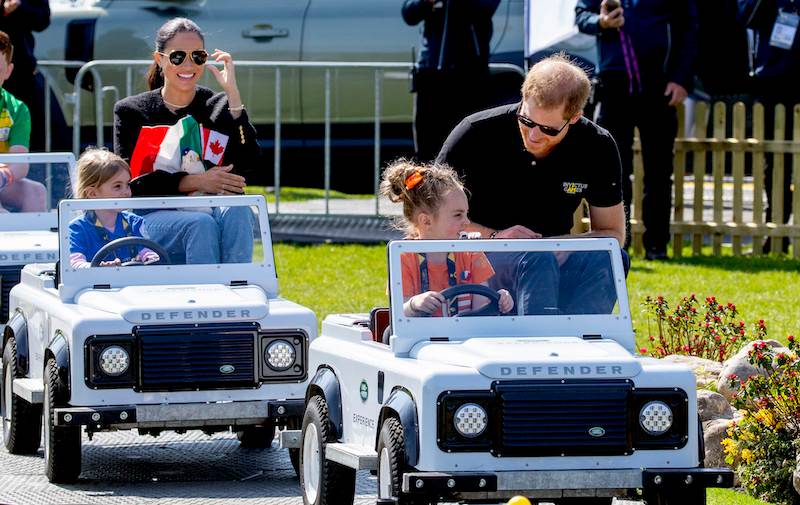 Meghan Markle i książę Harry kolejny dzień bawią się na Invictus Games