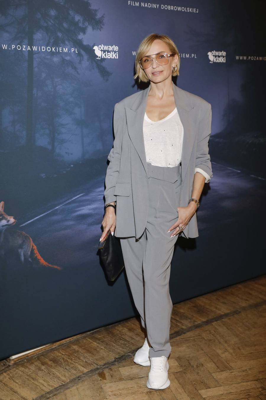 Premiera filmu “Poza Widokiem. Na skraju lasu”. Pełna klasy Maja Ostaszewska, Julia Kamińska (FOTO)