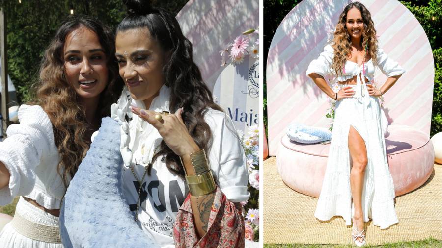 Gwiazdy z dziećmi na przyjęciu Mai Hyży: Anna Skura z 5-letnią Melody, ależ wyrosła córka Alżbety Lenskiej…