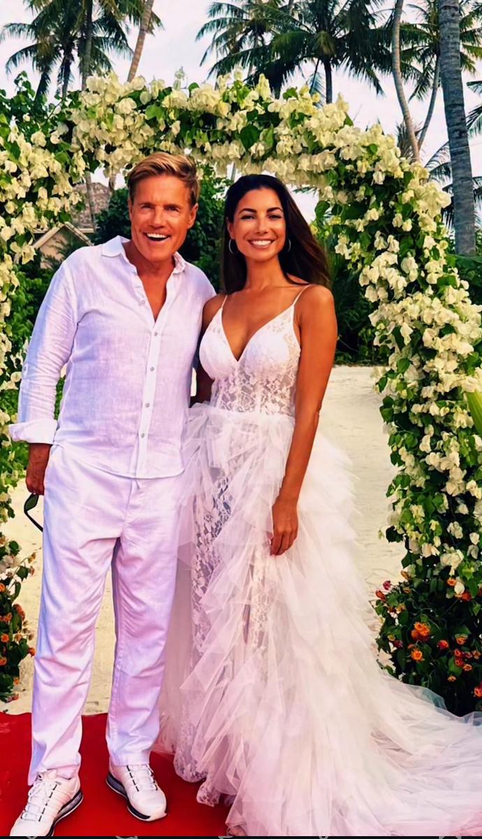 Dieter Bohlen i Carina Walz, fot. Instagram