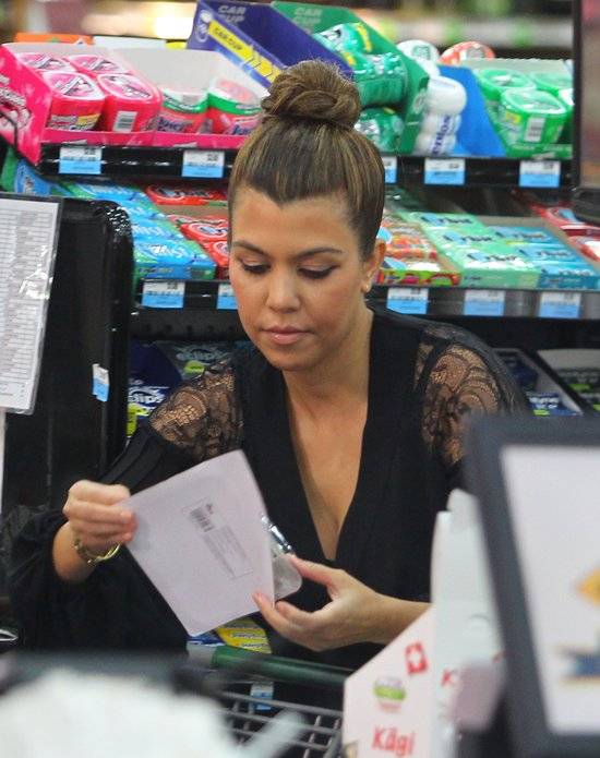 Kim Kardashian w markecie