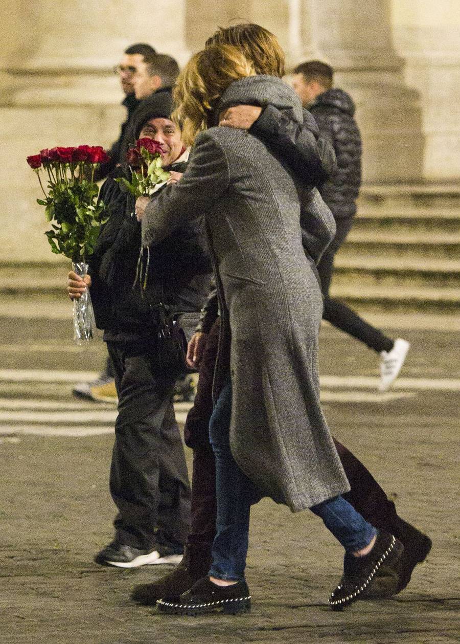 Julia Roberts z mężem na romantycznym spacerze w Rzymie