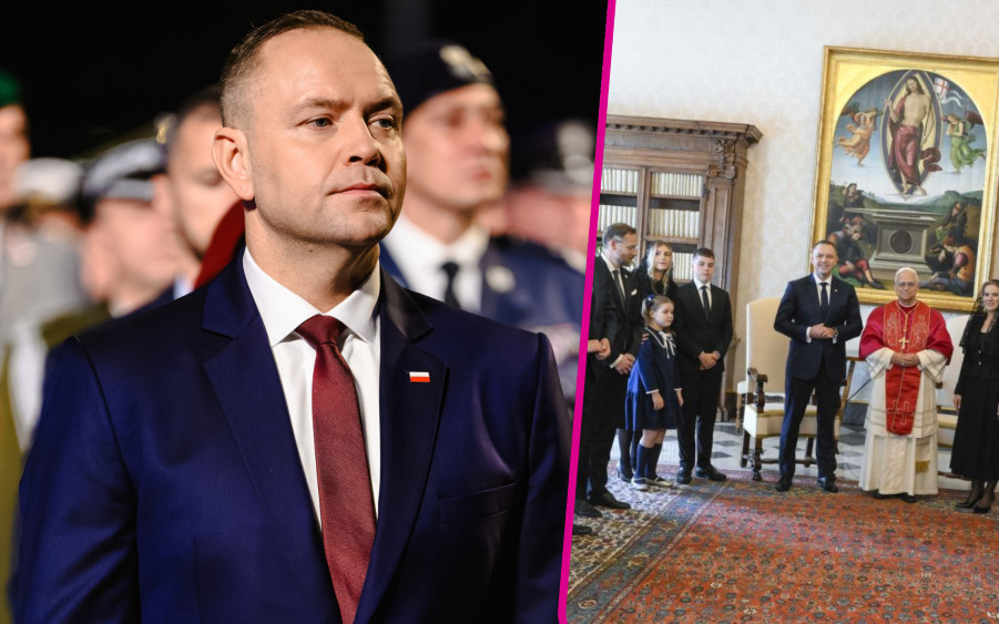 Karol Nawrocki pojawił się z siostrą w Watykanie! Kim jest Nina Nawrocka? (FOTO)