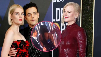 Niezręczna sytuacja z Nicole Kidman i Rami Malek na Złotych Globach (VIDEO)
