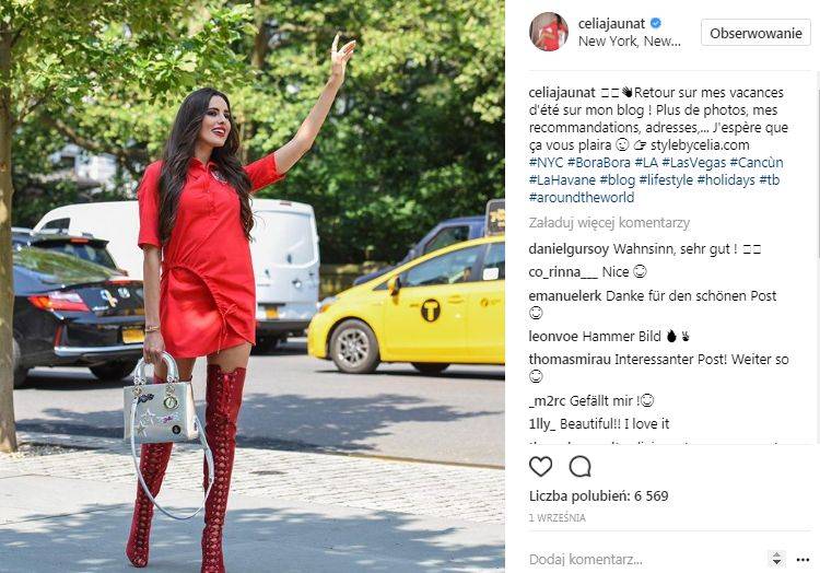 Celia Jaunat skończyła 25 lat