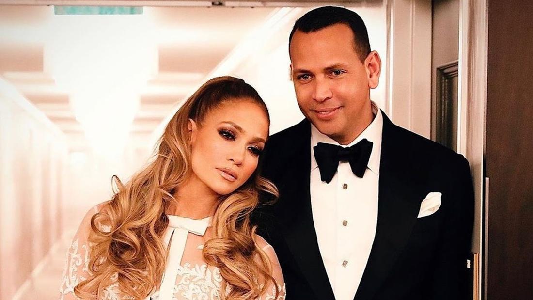 Jennifer Lopez na After Party Złotych Globów. 