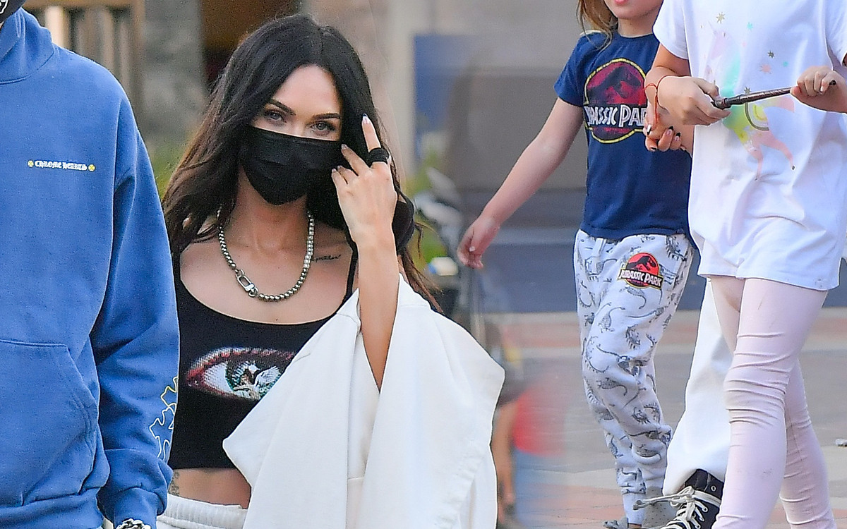 Megan Fox spędza dzień z Machine Gun Kellym i trójką synów (ZDJĘCIA)