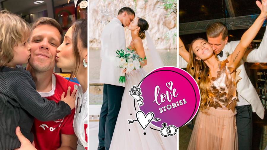 Zobaczył jej zdjęcie w internecie i przepadł. Ona prawie dała mu kosza. Historia miłości Wojtka Szczęsnego i Mariny Łuczenko