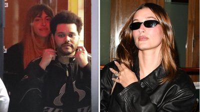 The Weeknd na urodzinach swojej dziewczyny Simi Khadra. Była też Hailey Bieber