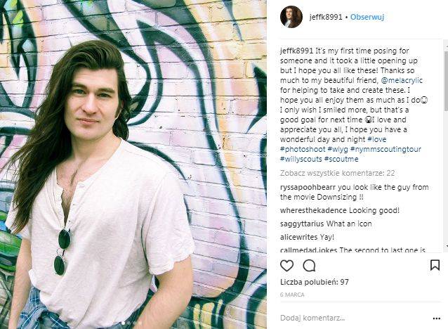 Jeffrey Kendall schudł 30 kg i dziś wygląda jak książę Disneya