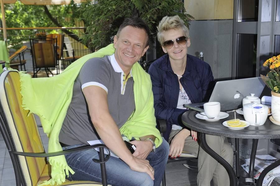 Cezary Pazura i Edyta Pazura/ KAPiF