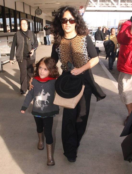 Valentina – córeczka Salmy Hayek urodę odziedziczyła po mamie