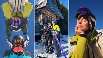 Krupińska czule całuje Karpiela-Bułeckę w zimowej scenerii. Co za intymne chwile