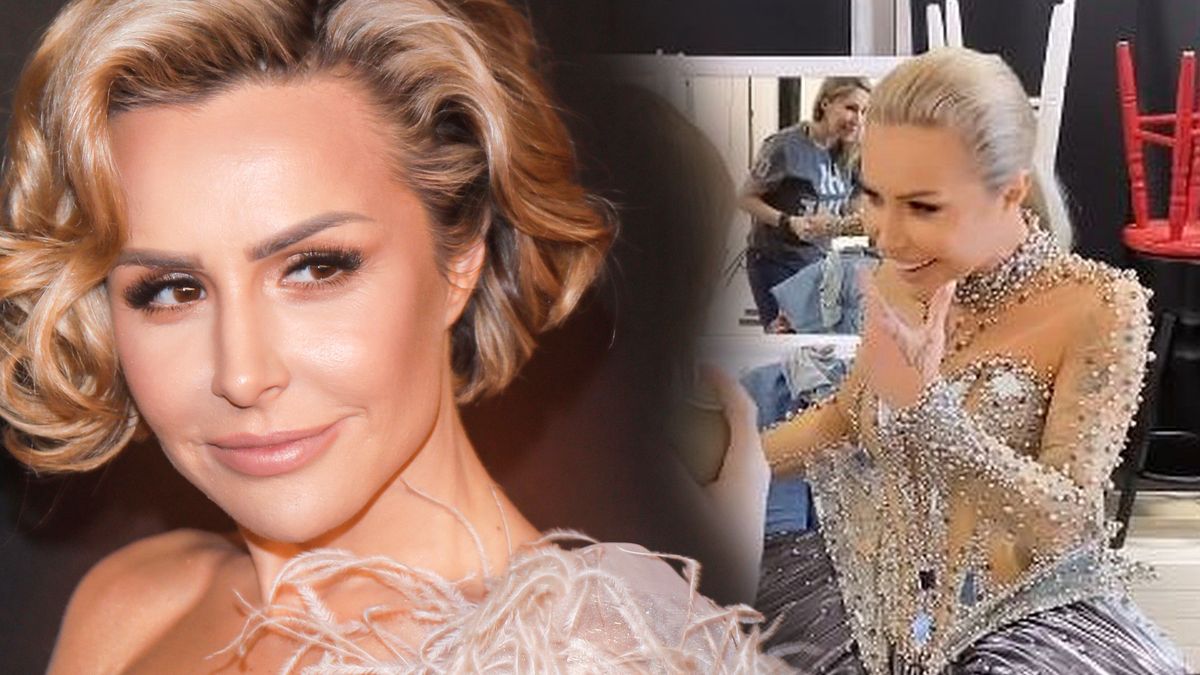 Blanka Lipińska w NIEZIEMSKIEJ kreacji. Ciężko było się w niej ruszać