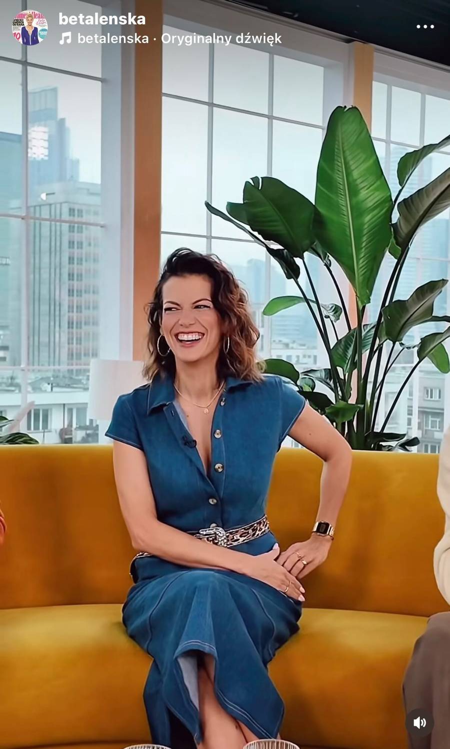 Alżbeta Lenska kulisy DDTVN/Instagram/betalenska