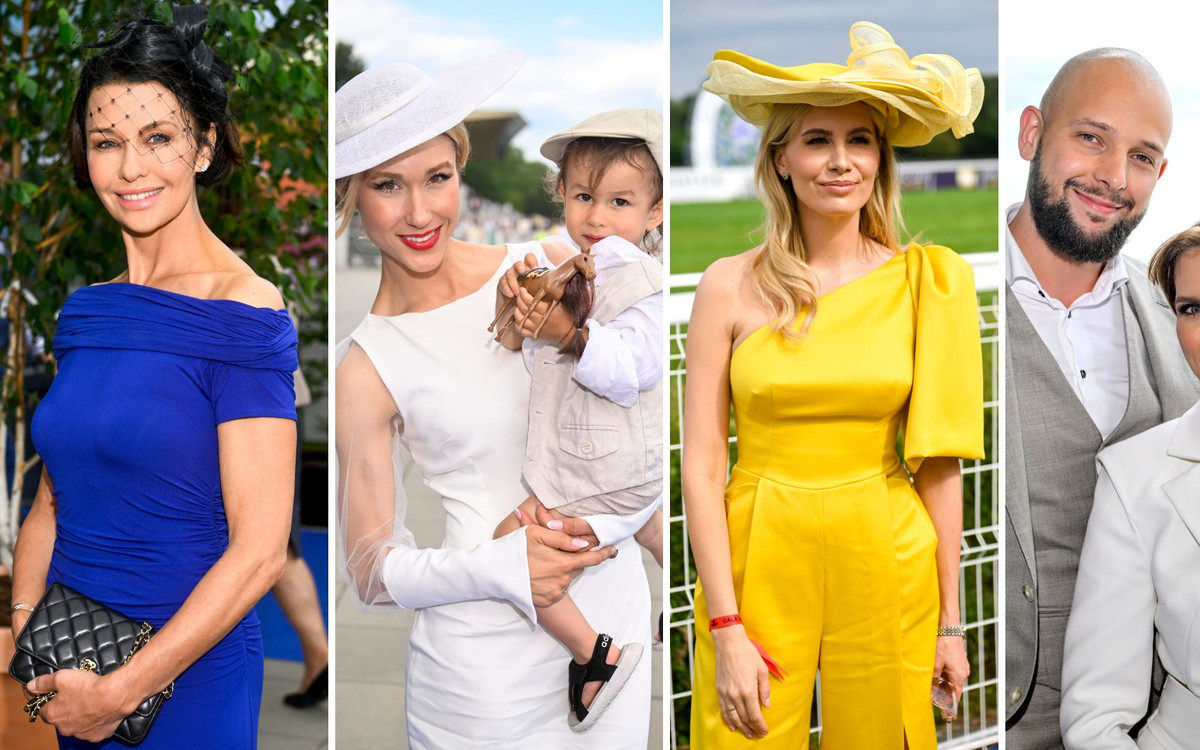 Gwiazdy zadały szyku na gali Derby 2023. Kożuchowska i Kaczorowska w podobnych kreacjach, Hyży, Bomba…