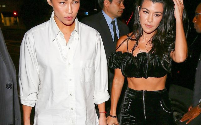 Seksowny brzuszek Kourtney Kardashian