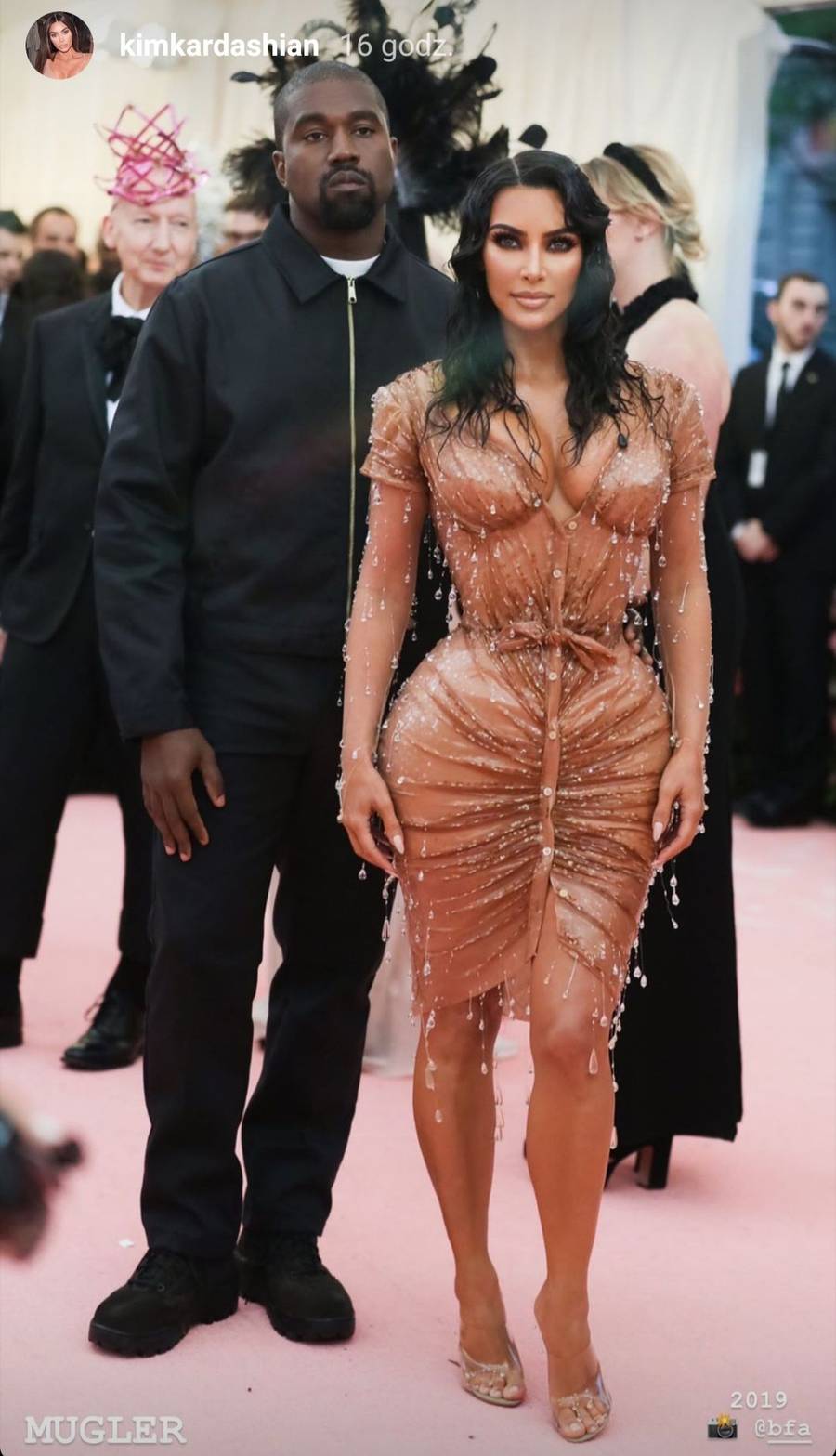 Kim Kardashian na Met Gali