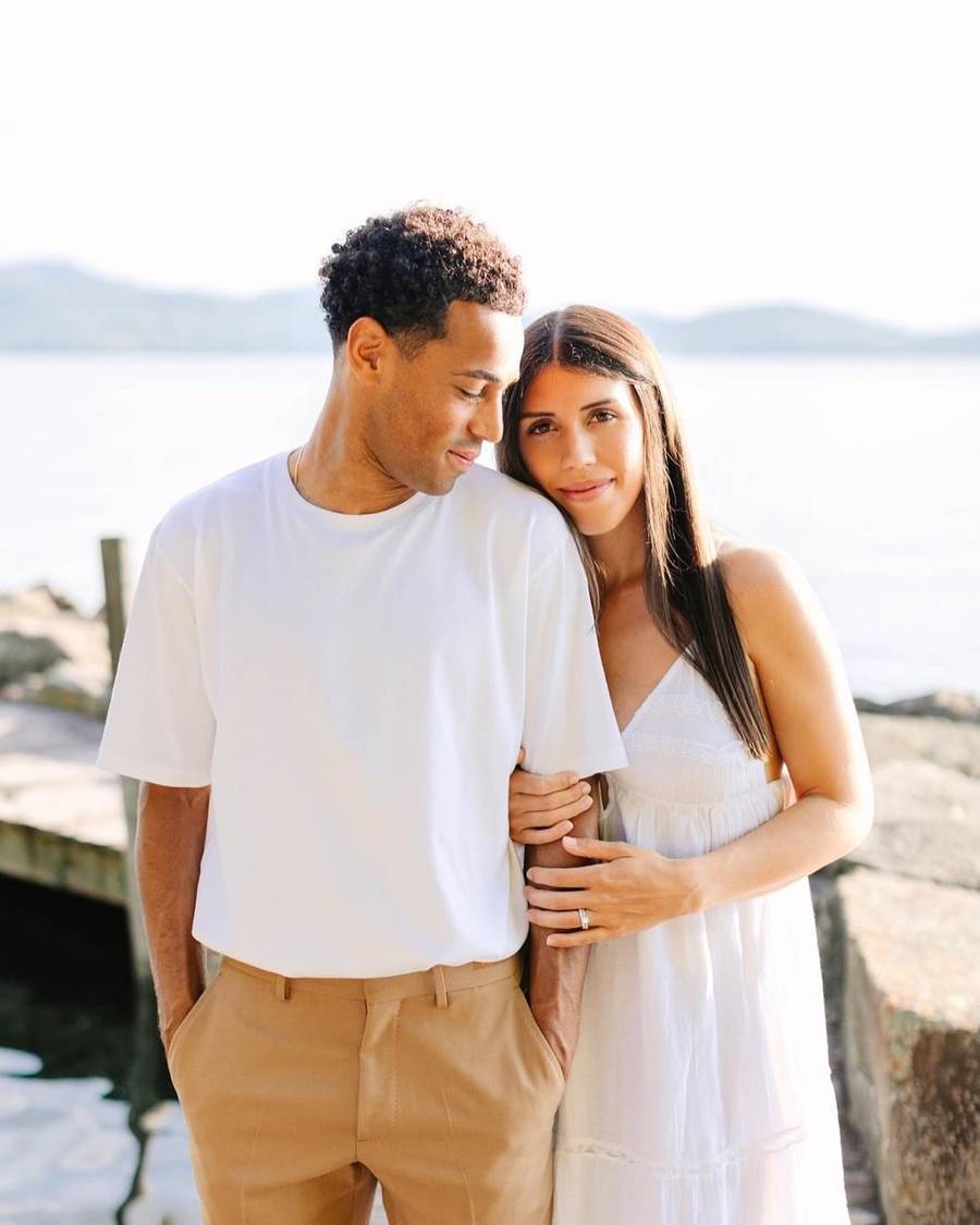 Tyler Adams i Sarah Schmidt fot. Instagram @sarah_schmidt22