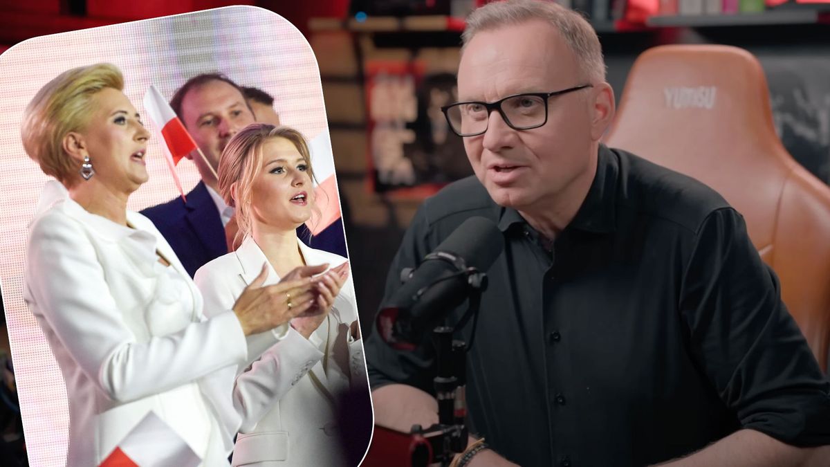 Andrzej Duda u Żurnalisty. Mówi, jak zareagowała Agata Duda na jego start w wyborach 