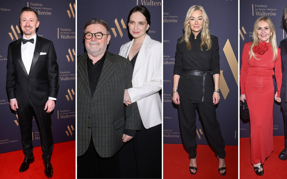 Gala Nagród Mariusza Waltera. Edward Miszczak z ukochaną, Martyna Wojciechowska, Grażyna Torbicka (FOTO)