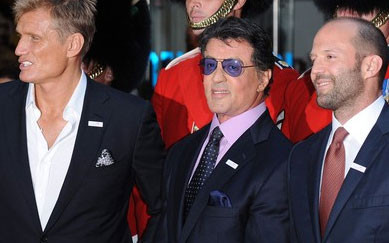 Gwiazdy na premierze Niezniszczalnych