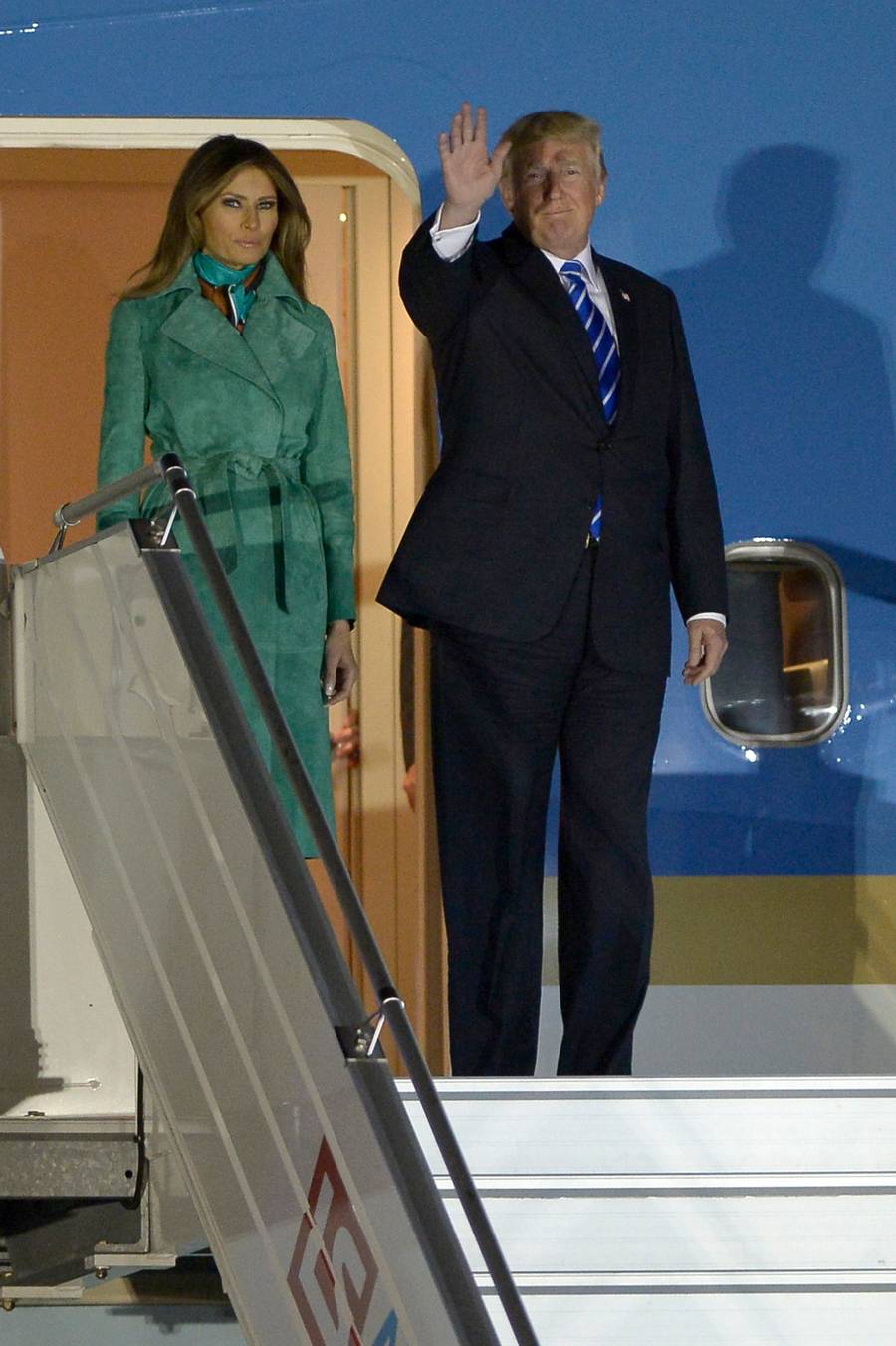 Melania Trump, Donald Trump, SK, fot. Niemiec/AKPA.