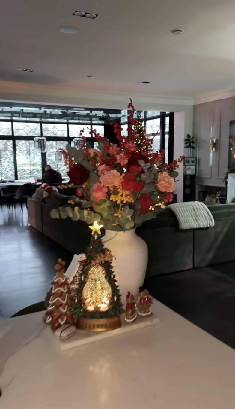 Dom Deynn i Majewskiego udekorowany na święta, fot. Instagram