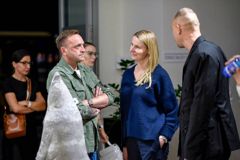 Wernisaż wystawy Tomasza Górnickiego i Łukasza Gawrona. Piękne Beata Ścibakówna i Anna Jurksztowicz