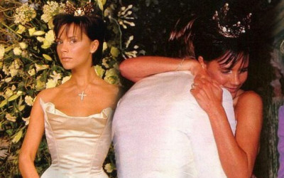 Victoria Beckham pokazała zdjęcia ze ślubu (FOTO)