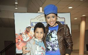 Patrycja Kazadi z bratem