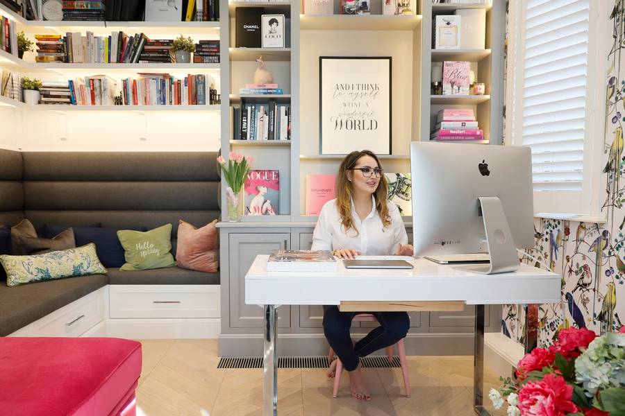 Tak mieszkała Ewelina Ślotała. Wpuściła kamery do swojego 210-metrowego apartamentu