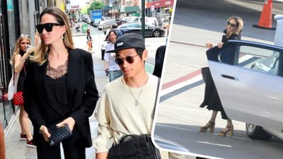 Angelina Jolie pierwszy raz widziana po wypadku syna!