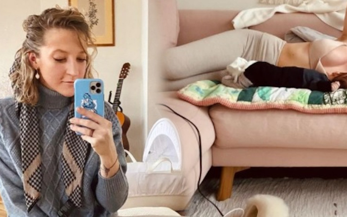 Lara Gessler z córeczką pozdrawia z “chaosu”. Agnieszka Włodarczyk: “Chyba chaosu nie widziałaś”