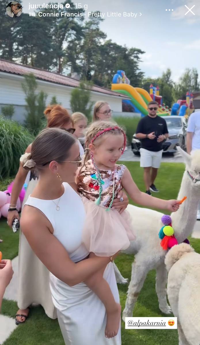 Jan Bednarek wyprawił bajkowe urodziny córki. Była też Marina Łuczenko…