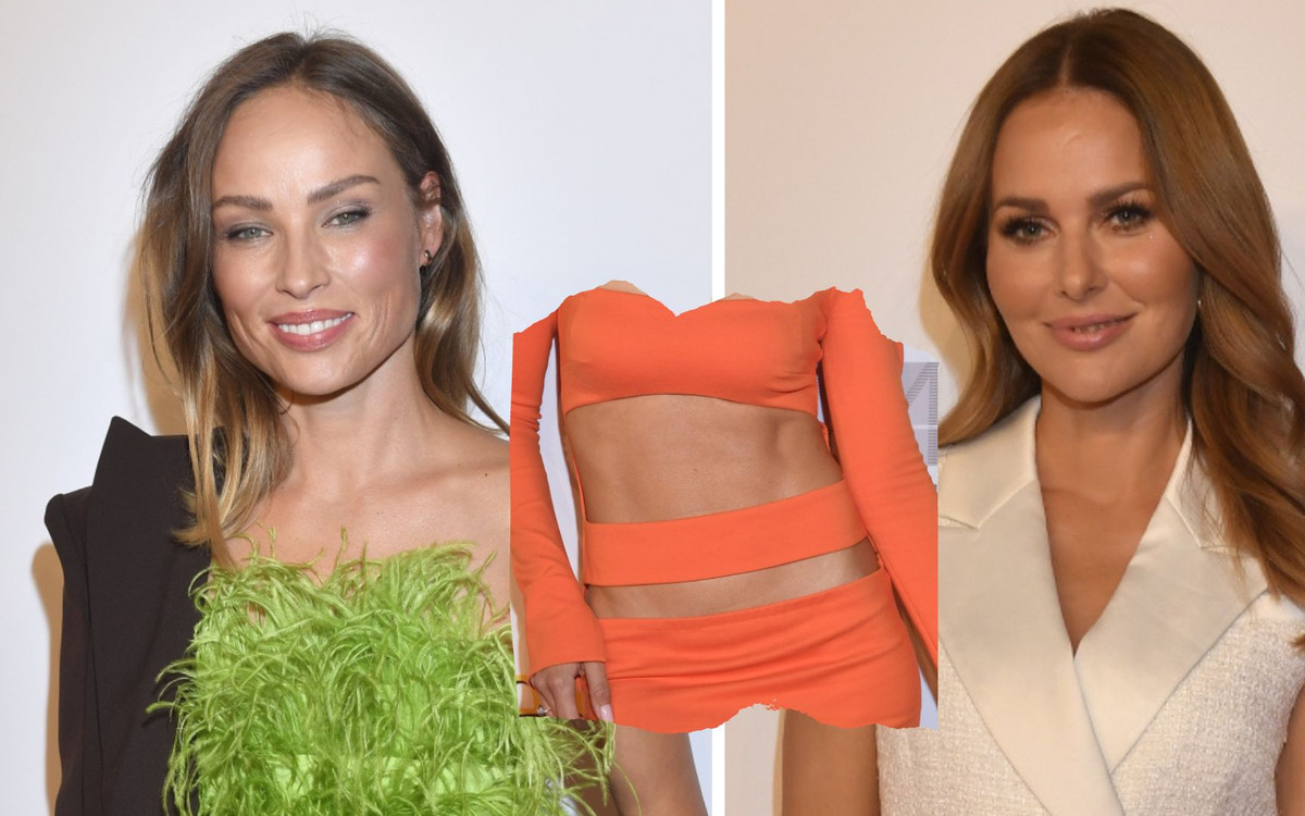 Premiera filmu “Szczęścia chodzą parami 2”. Klaudia Halejcio pokazała umięśniony brzuch po ciąży