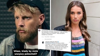 Maffashion kilka tygodni temu tłumaczyła Fabijańskiemu, że nie muszą go wszyscy kochać