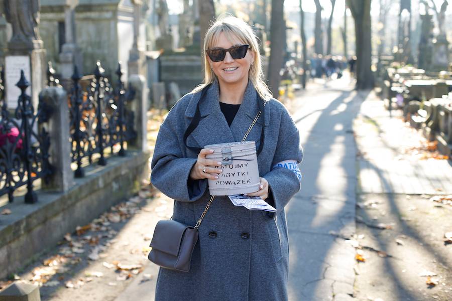 Gwiazdy na Starych Powązkach. Komu w tym roku chciało się zbierać do puszki?